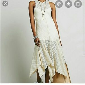 Free people Lila maxi slip dress sheer